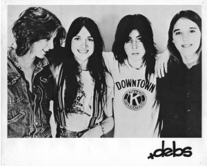 The Debs were Kris Garnier (G), (from left) Peggy Smith (D), Terry Cone (B) and Katie Coffman (G).